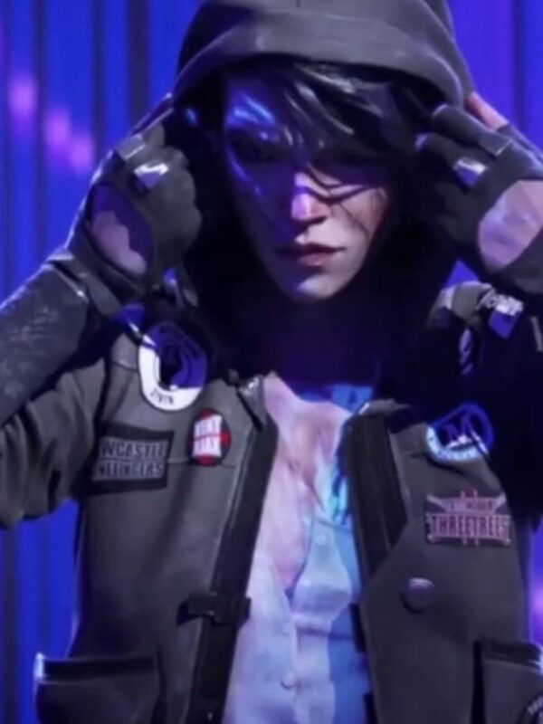 Sonnie Brown Leather Jacket Love Death and Robots