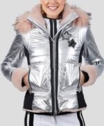 Spinning Out Mandy Davis Puffer Jacket