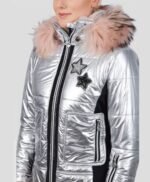 Spinning Out Mandy Davis Puffer Jacket