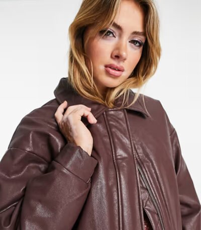 Stella Sandell A Nearly Normal Family Leather Jacket
