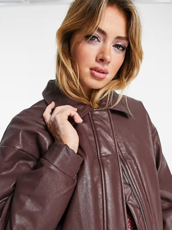 Stella Sandell A Nearly Normal Family Leather Jacket