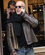 Surrogates Tom Greer Distressed Brown Jacket