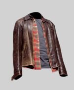 Surrogates Tom Greer Distressed Brown Jacket