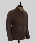 Surrogates Tom Greer Distressed Brown Jacket
