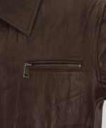 Surrogates Tom Greer Distressed Brown Jacket
