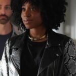 Taylor Harding Why Women Kill Snake Pattern Jacket