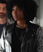 Taylor Harding Why Women Kill Snake Pattern Jacket