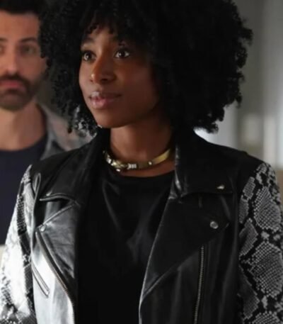 Taylor Harding Why Women Kill Snake Pattern Jacket