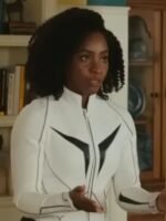 The Marvels 2023 Monica Rambeau White Jacket