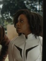 The Marvels 2023 Monica Rambeau White Jacket