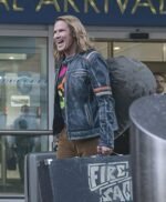 The Story Of Fire Saga Will Ferrell Leather Jacket