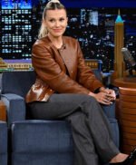 Tonight Show Starring Jimmy Fallon Millie Bobby Brown Jacket