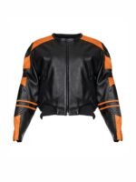 Trendy Lottie Moss Leather Jacket