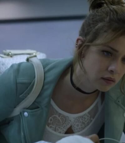 Who Killed Sara Carolina Miranda Green Biker Jacket