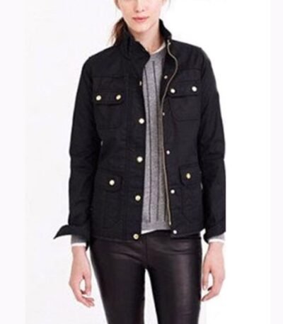 Young Wallander Frida Rask Leather Jacket