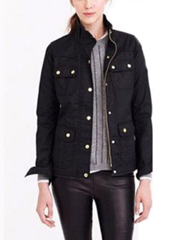 Young Wallander Frida Rask Leather Jacket