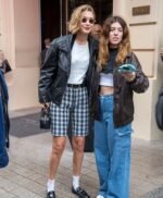 2024 Gigi Hadid Leather Jacket