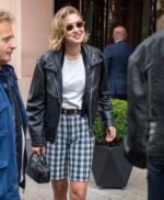 2024 Gigi Hadid Leather Jacket