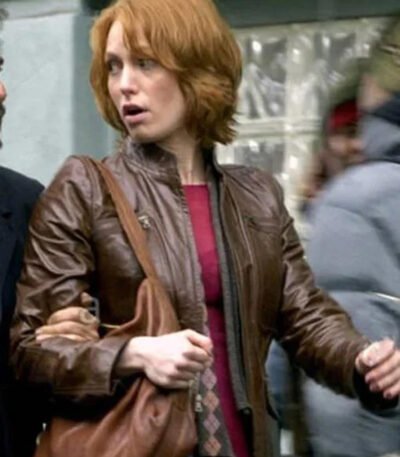 88 Minutes Alicia Witt Leather Jacket