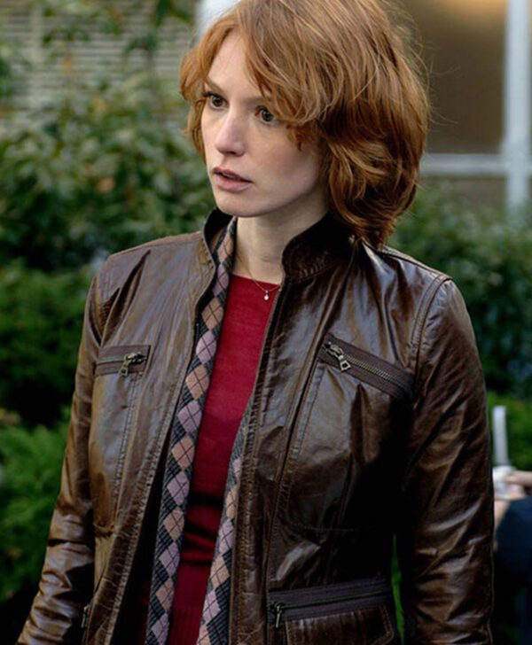 88 Minutes Alicia Witt Leather Jacket