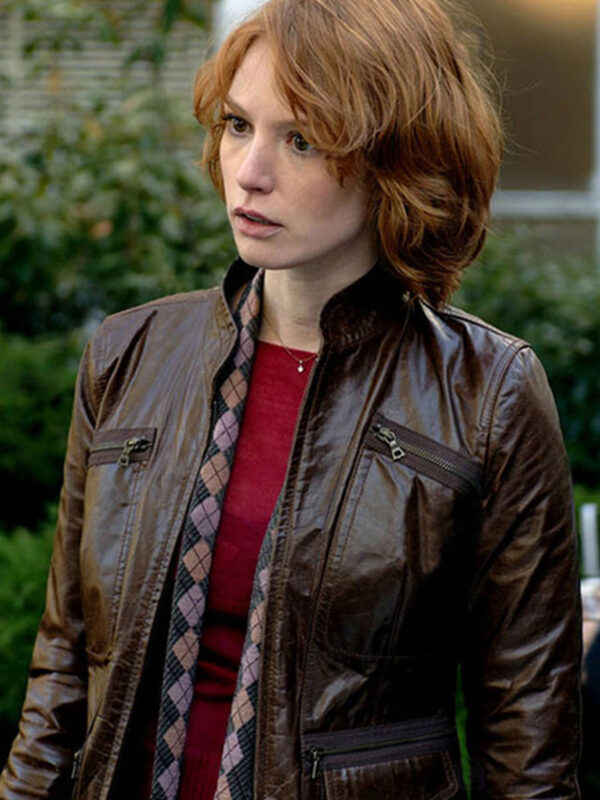 88 Minutes Alicia Witt Leather Jacket