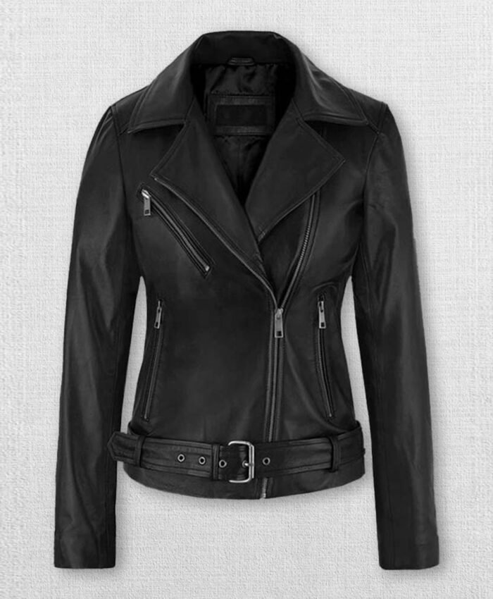 Adele Exarchopoulos Leather Jacket