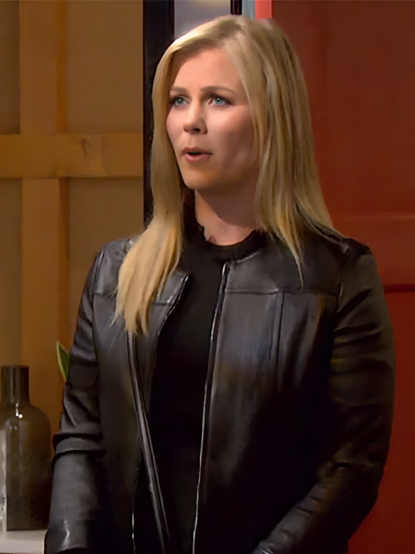 Alison Sweeney Leather Jacket