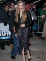 Amanda Seyfried Leather Jacket
