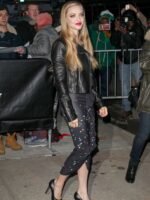 Amanda Seyfried Leather Jacket