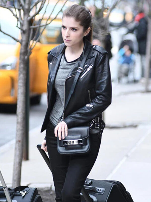 Anna Kendrick Leather Jacket