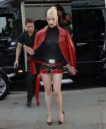 Anya Taylor-Joy Red Leather Jacket