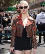 Anya Taylor-Joy Short Body Biker Leather Jacket