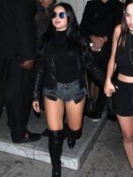 Ariel Winter Black Leather Jacket