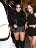 Ariel Winter Black Leather Jacket