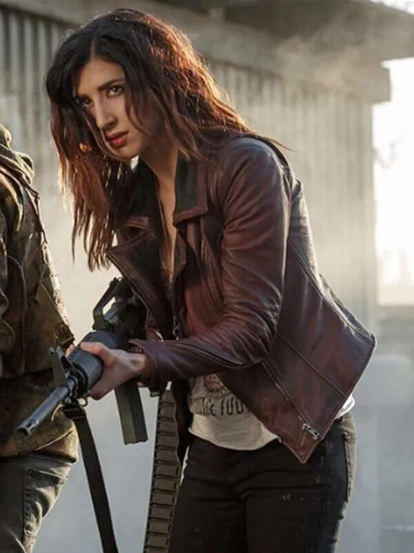 Ash vs Evil Dead Dana DeLorenzo Real Leather Jacket