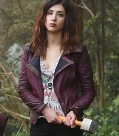 Ash vs Evil Dead Dana DeLorenzo Real Leather Jacket