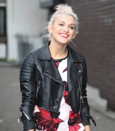Ashley Roberts Leather Jacket