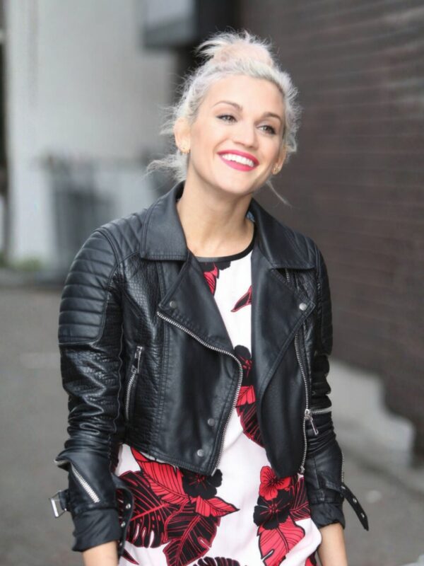 Ashley Roberts Leather Jacket