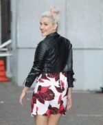 Ashley Roberts Leather Jacket