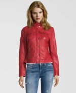 Between-Season Jacket 'BE Wonderful' Women Leather Jacket