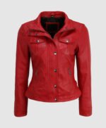 Between-Season Jacket 'BE Wonderful' Women Leather Jacket