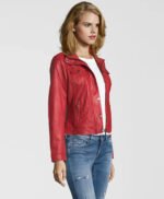 Between-Season Jacket 'BE Wonderful' Women Leather Jacket