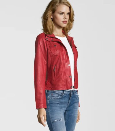 Between-Season Jacket 'BE Wonderful' Women Leather Jacket