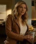 Big Sky Series Katheryn Winnick Brown Leather Jacket