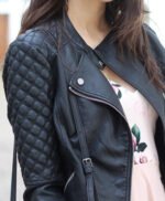 Biker Ariana Grande Leather Jacket