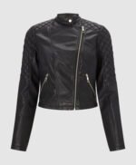 Biker Ariana Grande Leather Jacket