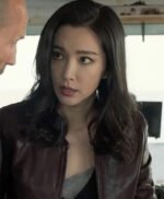 Bingbing Li Leather Jacket