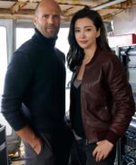 Bingbing Li Leather Jacket