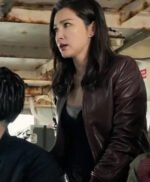 Bingbing Li Leather Jacket