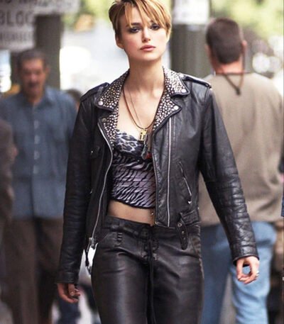 Black Leather Jacket Keira Knightley